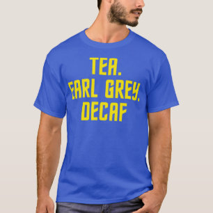 ティーアールグレイ デカフェ サイエンスフィクション ファン Tシャツ