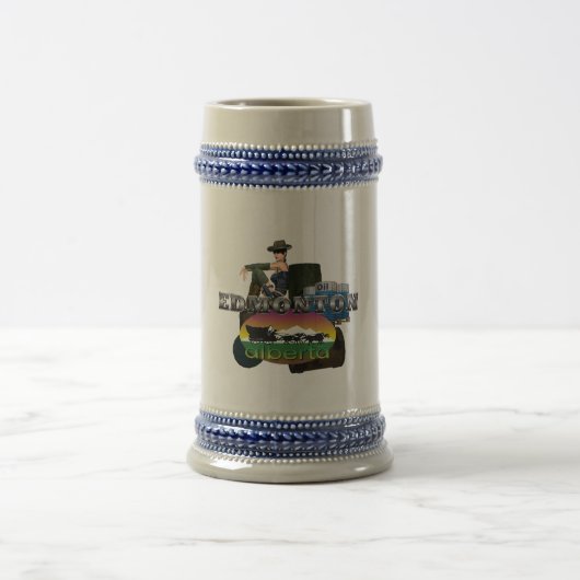 ティーエドモントン ビールジョッキ (中央)