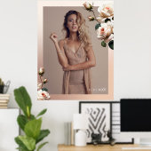 ティーエレガントバラブライダルシャワー ポスター (ホームオフィス)