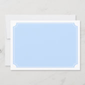 ティーエレガントパーティの招待状 招待状 (裏面)