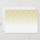 ティーエレガントパーティの招待状 招待状 (裏面)