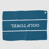 ティーオフと最高のパパゴルフタオル ゴルフタオル (横)