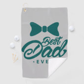 ティーオフと最高の一緒に:最高のパパゴルフタオル ゴルフタオル (インサイチュ)