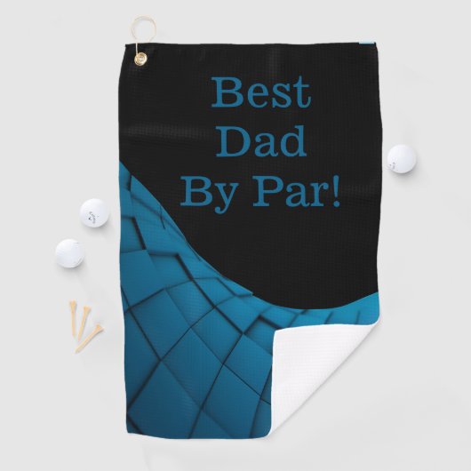 ティーオフと最高の一緒に:最高のパパゴルフタオル ゴルフタオル (インサイチュ)