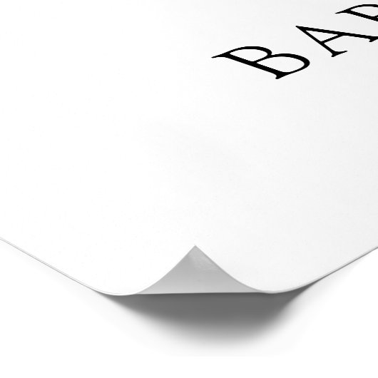 ティーオータムパンプキンベイビーシャワーのご案内 ポスター (角)