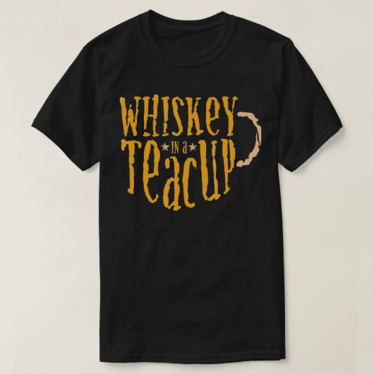 ティーカおもしろいップ酒の酒飲み引用文 Tシャツ (デザイン正面)