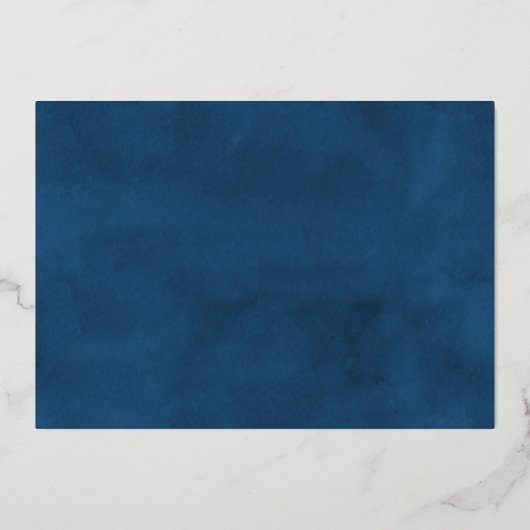 ティーカエレガントップブライダルシャワーティーパーティー実在 箔招待状 (裏面)