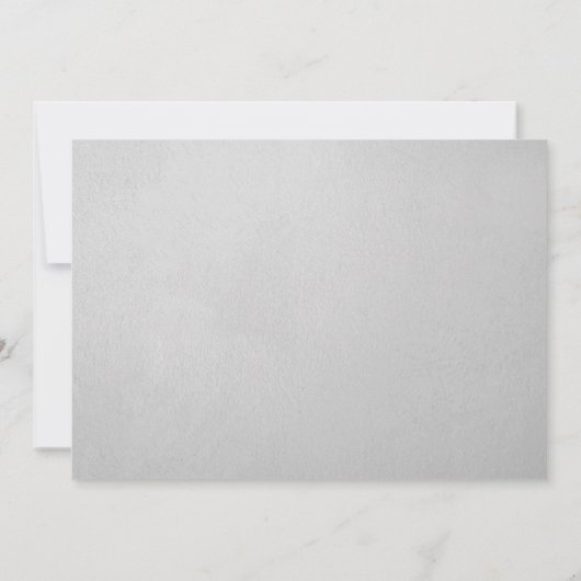 ティーカエレガントップブライダルシャワー 招待状 (裏面)