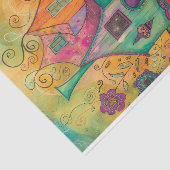 ティーカップお洒落ハウスデコページ 薄葉紙 (詳細)