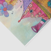 ティーカップお洒落ハウスデコページ 薄葉紙 (詳細)