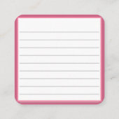 ティーカップかわいこちゃん エンクロージャーカード (裏面)