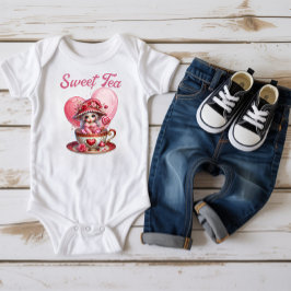 ティーカップかわいこちゃん ベビーボディスーツ