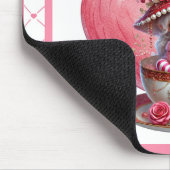 ティーカップかわいこちゃん マウスパッド (コーナー)