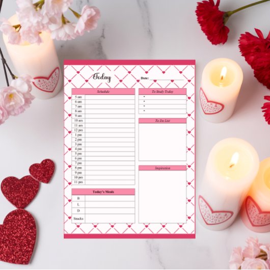 ティーカップかわいこちゃん_今日 ノートパッド