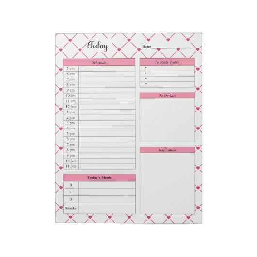 ティーカップかわいこちゃん_今日 ノートパッド (回転)