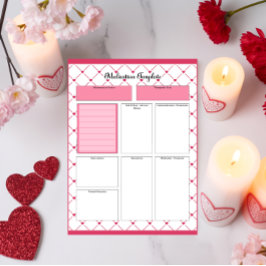 ティーカップかわいこちゃん_投薬テンプレート ノートパッド