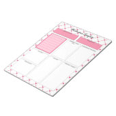 ティーカップかわいこちゃん_投薬テンプレート ノートパッド (アングル)