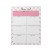 ティーカップかわいこちゃん_看護技能 ノートパッド (回転)