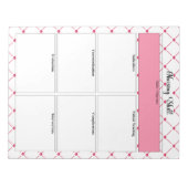 ティーカップかわいこちゃん_看護技能 ノートパッド (正面)