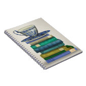 ティーカップと書籍3 ノートブック (右側)