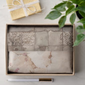 ティーカップと紅茶ポットセットの素朴分離 薄葉紙 (ギフト)