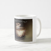 ティーカップに入った愛らしいマウス コーヒーマグカップ (正面右)