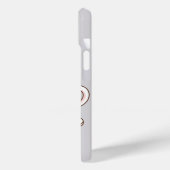ティーカップのかわいい子猫 Case-Mate iPhoneケース (裏面 / 左)