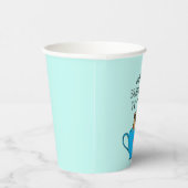 ティーカップのシュガーグライダーカスタムバースデーパーティー 紙コップ (右)