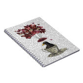 ティーカップのブラックバード ノートブック (右側)