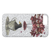 ティーカップのブラックバード Case-Mate iPhoneケース (裏面(横))