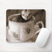 ティーカップのブーツ マウスパッド (マウス)