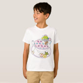 ティーカップのマウス Tシャツ (正面フル)