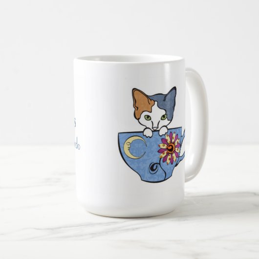 ティーカップのマグのGretel コーヒーマグカップ (正面右)