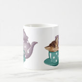 ティーカップの子ネコ コーヒーマグカップ (中央)