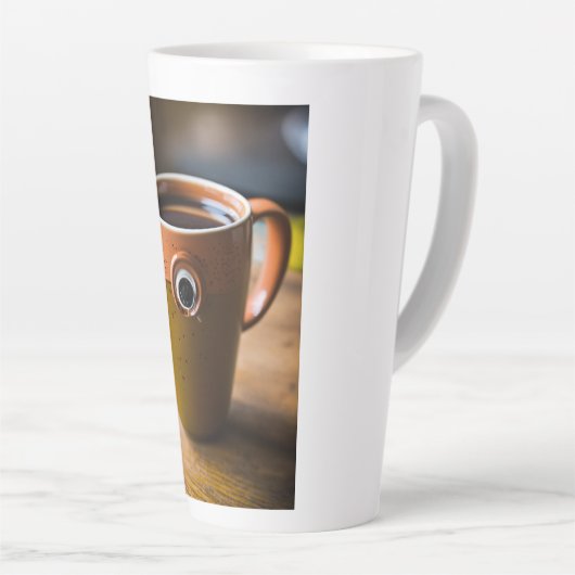 ティーカップの宝物 カフェラテマグ (右アングル)