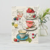 ティーカップの遊び心 | 夢のようなひととき 招待状 (スタンド正面)