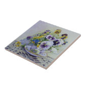 ティーカップの6300本のパンジー タイル (側面)