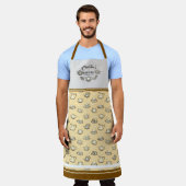 ティーカップエプロン エプロン (着用した状態)