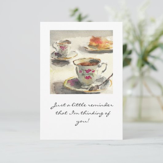 ティーカップカード (スタンド正面)