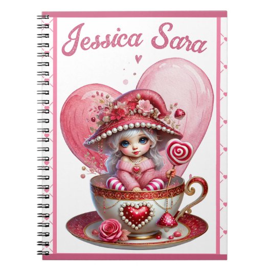 ティーカップキューティーズ ノートブック (正面)