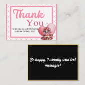 ティーカップキューティー ノートカード (正面/裏面)