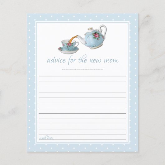 ティーカップスエレガントベビーシャワーティーパーティーアドバイス (正面)