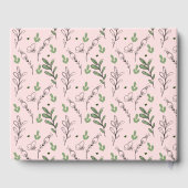 ティーカップティーパーティーベビーシャワーゲストハウス ゲストブック (裏面)