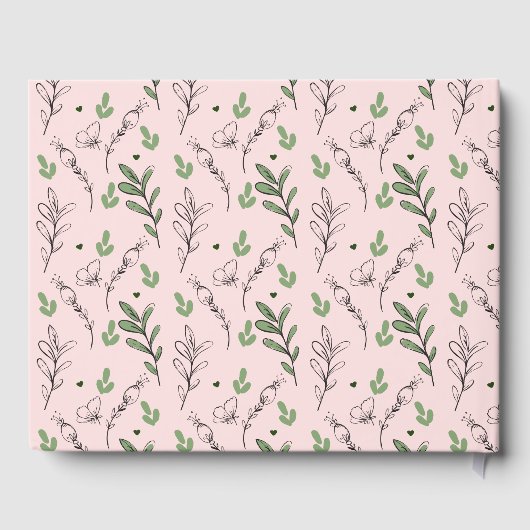 ティーカップティーパーティーベビーシャワーゲストハウス ゲストブック (裏面)