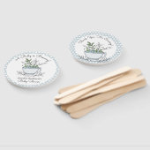 ティーカップティーパーティー赤ちゃんシャワーありがとうハンドファン ハンドファン (組立なし)