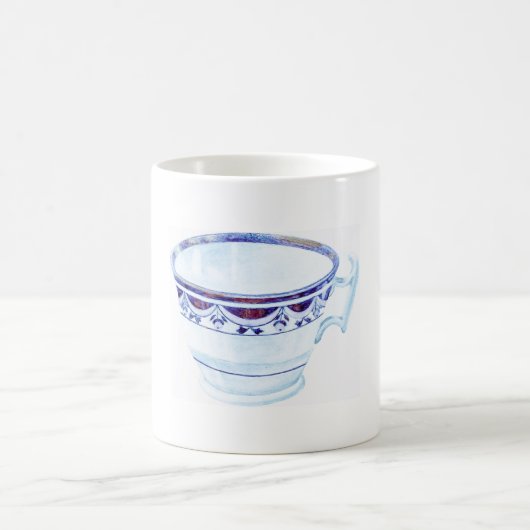 ティーカップデザインマグ コーヒーマグカップ (中央)