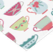 ティーカップパターン テーブルクロス (アングル)