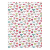 ティーカップパターン テーブルクロス (正面)