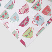 ティーカップパターン 薄葉紙 (詳細)