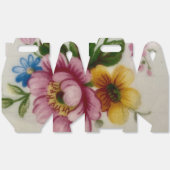 ティーカップフローラブーケお願いボックス フェイバーボックス (見開き)